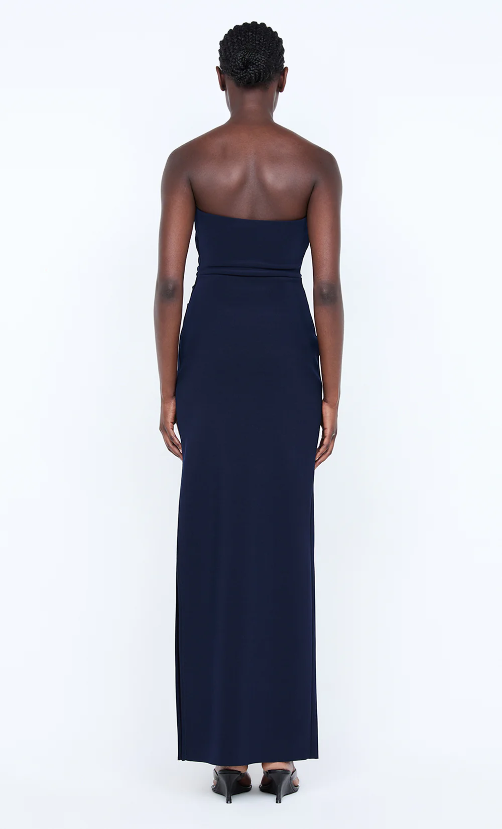 REINA STRAPLESS MAXI DRESS - INK - Image 4