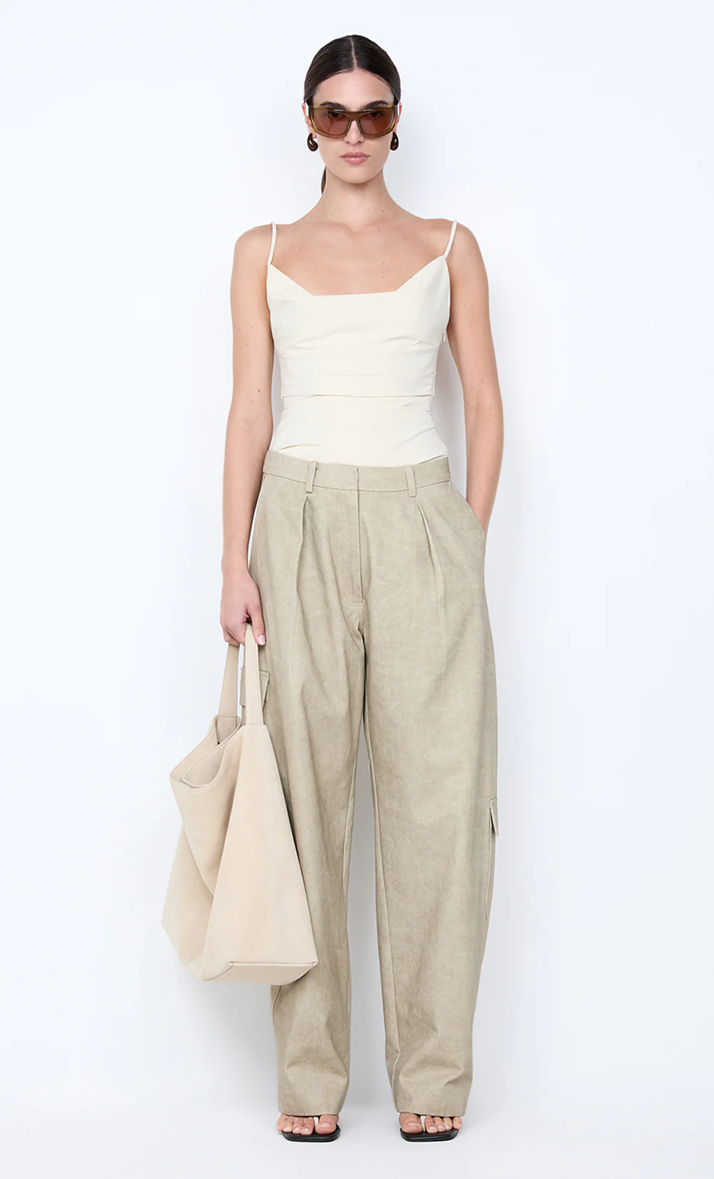 SIA UTILITY PANT - TAUPE