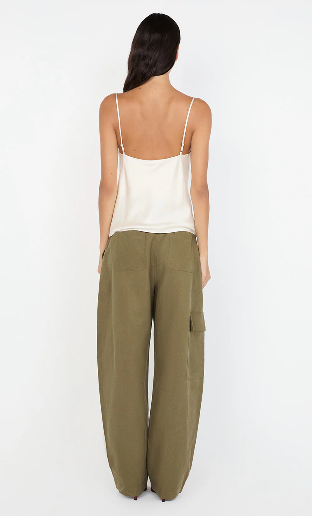 SILK CAMI - CREAM - Image 4