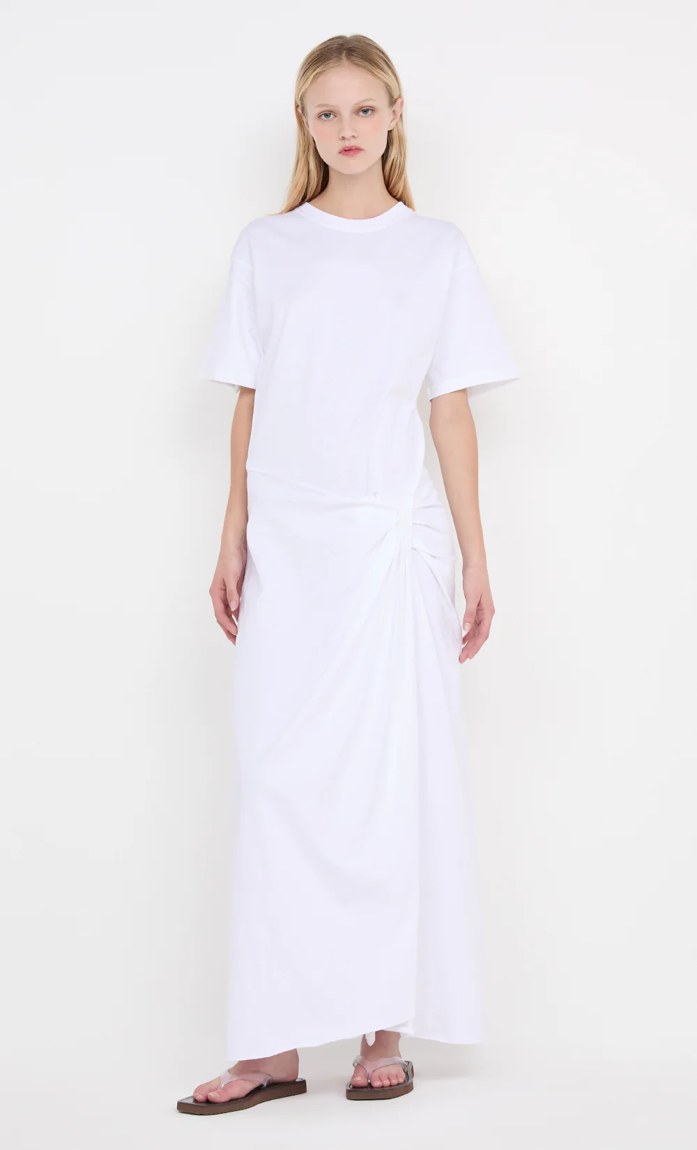 SIMI MAXI DRESS - WHITE - Image 4
