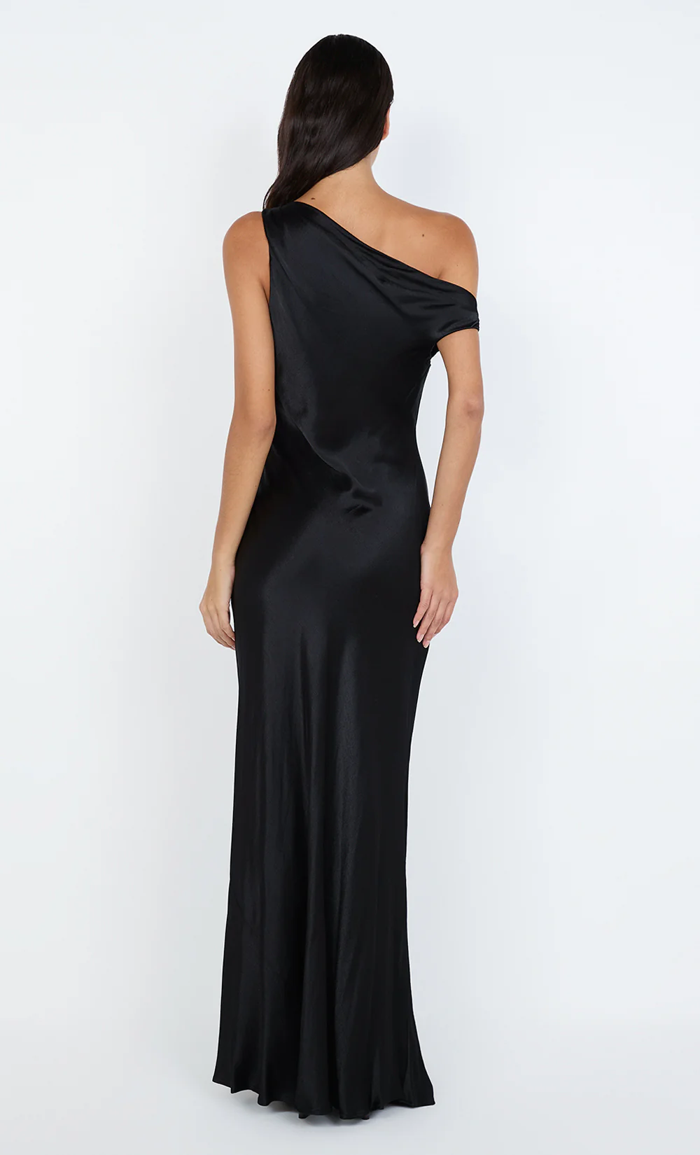 SOL ASYM DRESS - BLACK - Image 7