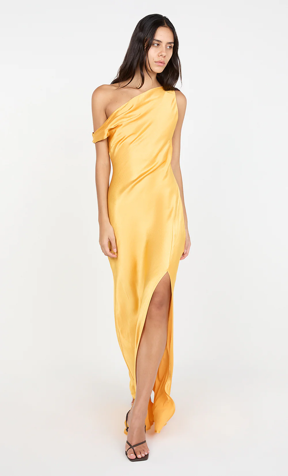 SOL ASYM DRESS - MANGO - Image 6