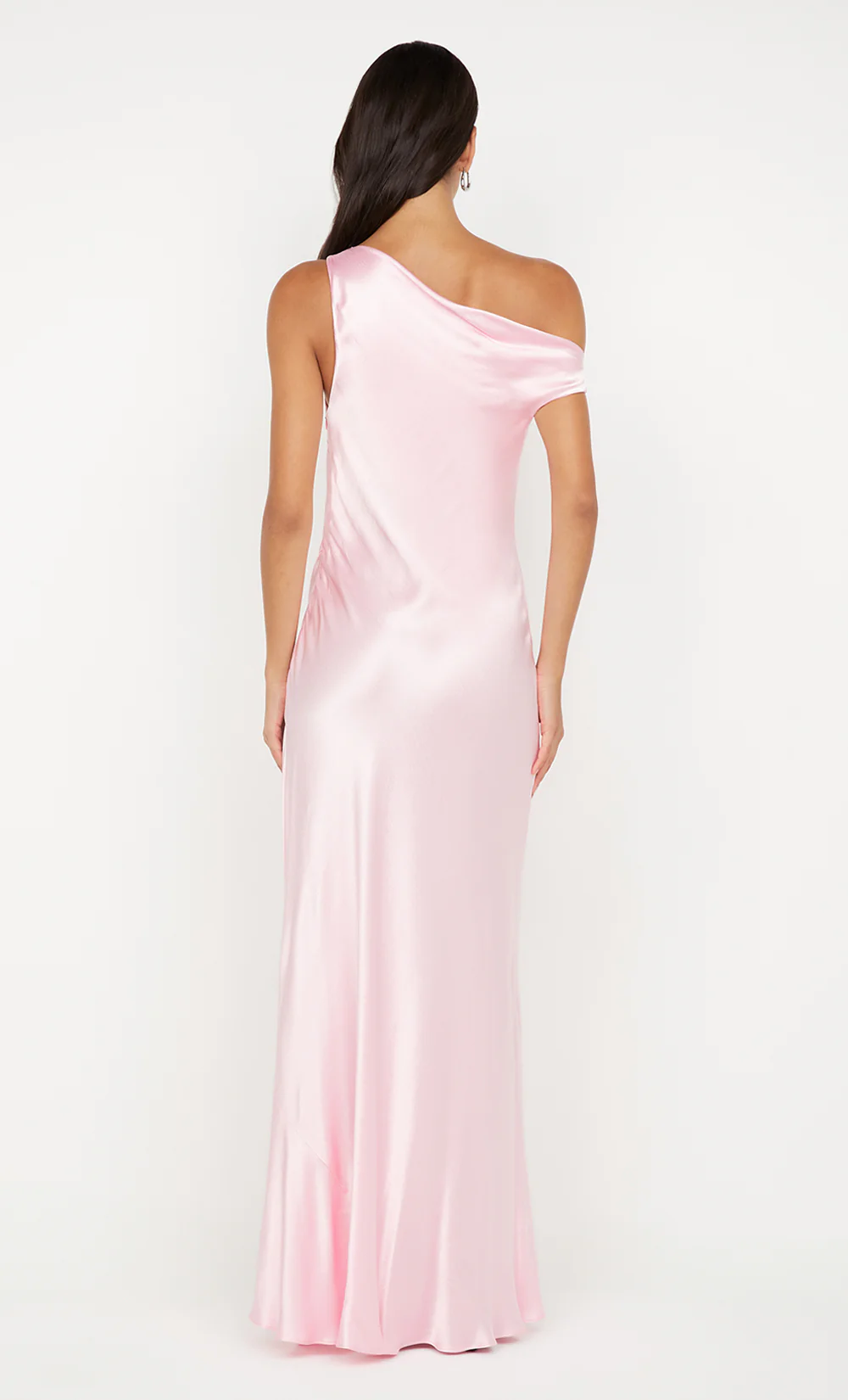 SOL ASYM DRESS - POWDER PINK - Image 6