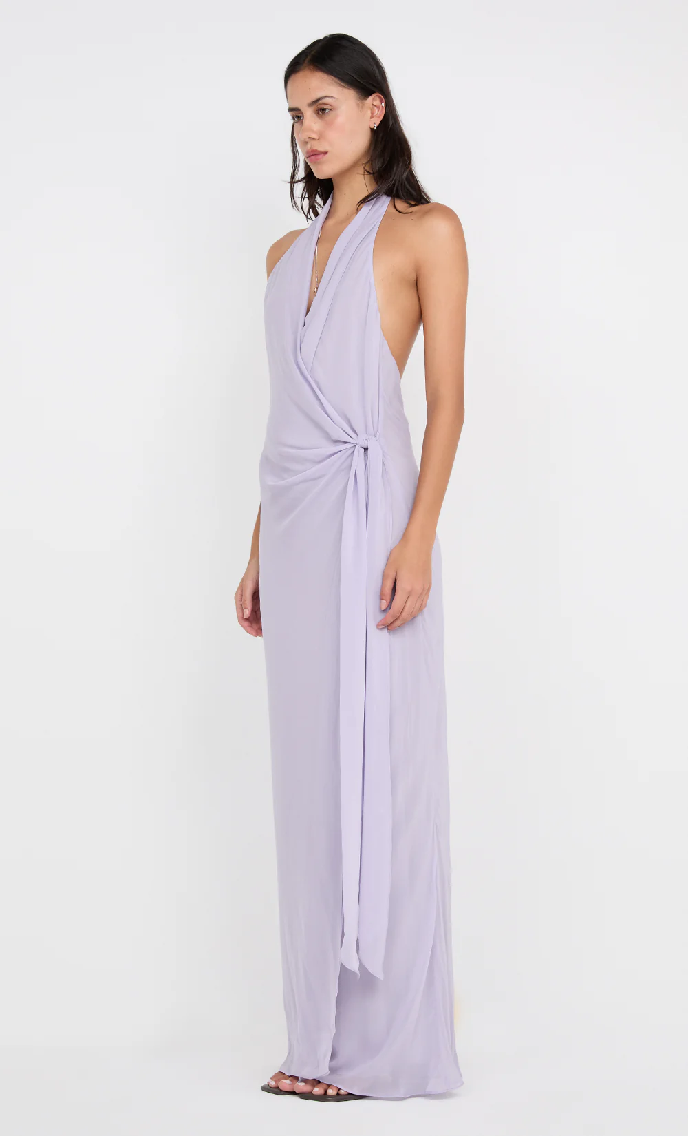 SONEVA WRAP DRESS - WISTERIA - Image 4