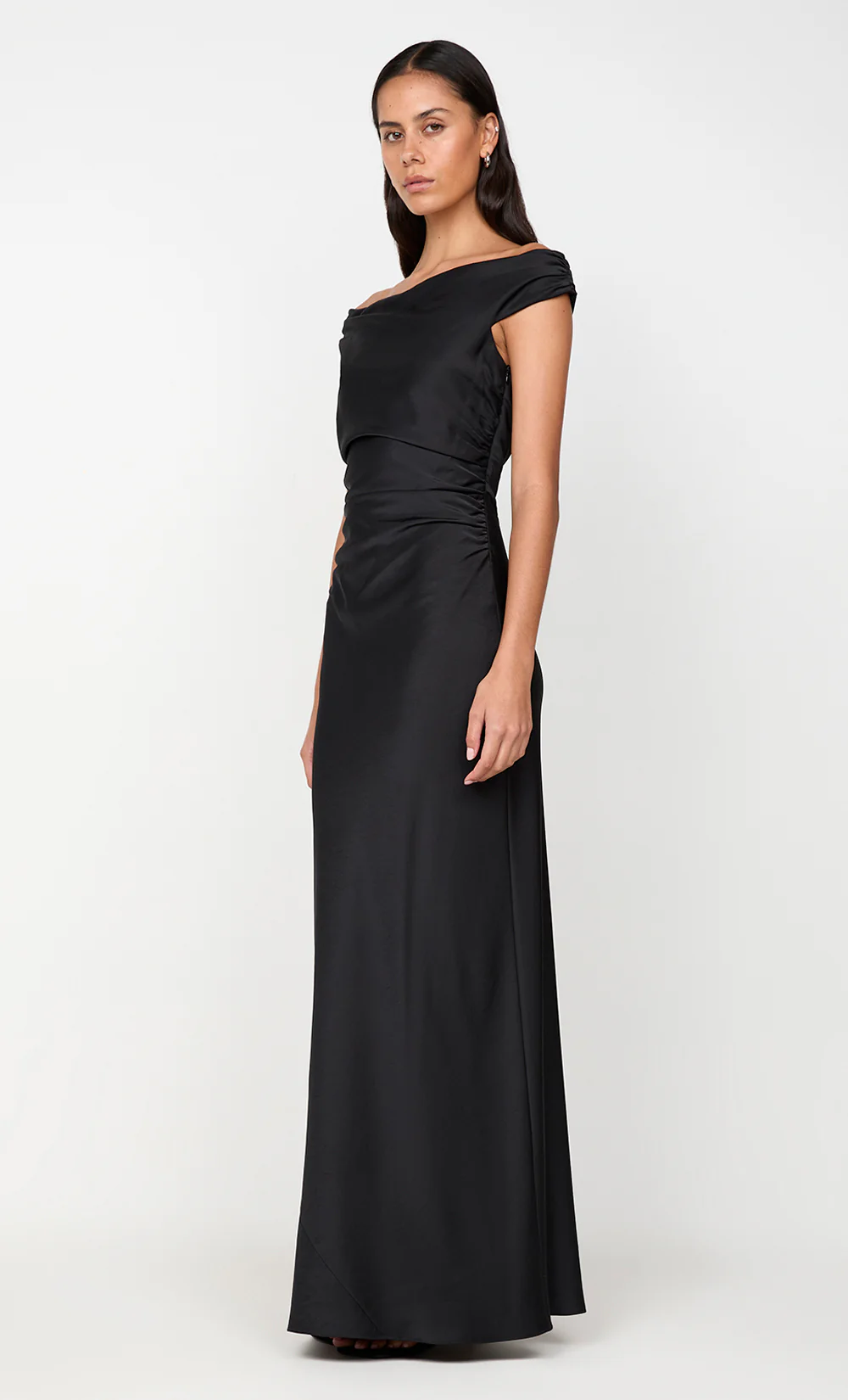 ETERNITY OFF SHOULDER MAXI - BLACK - Image 6
