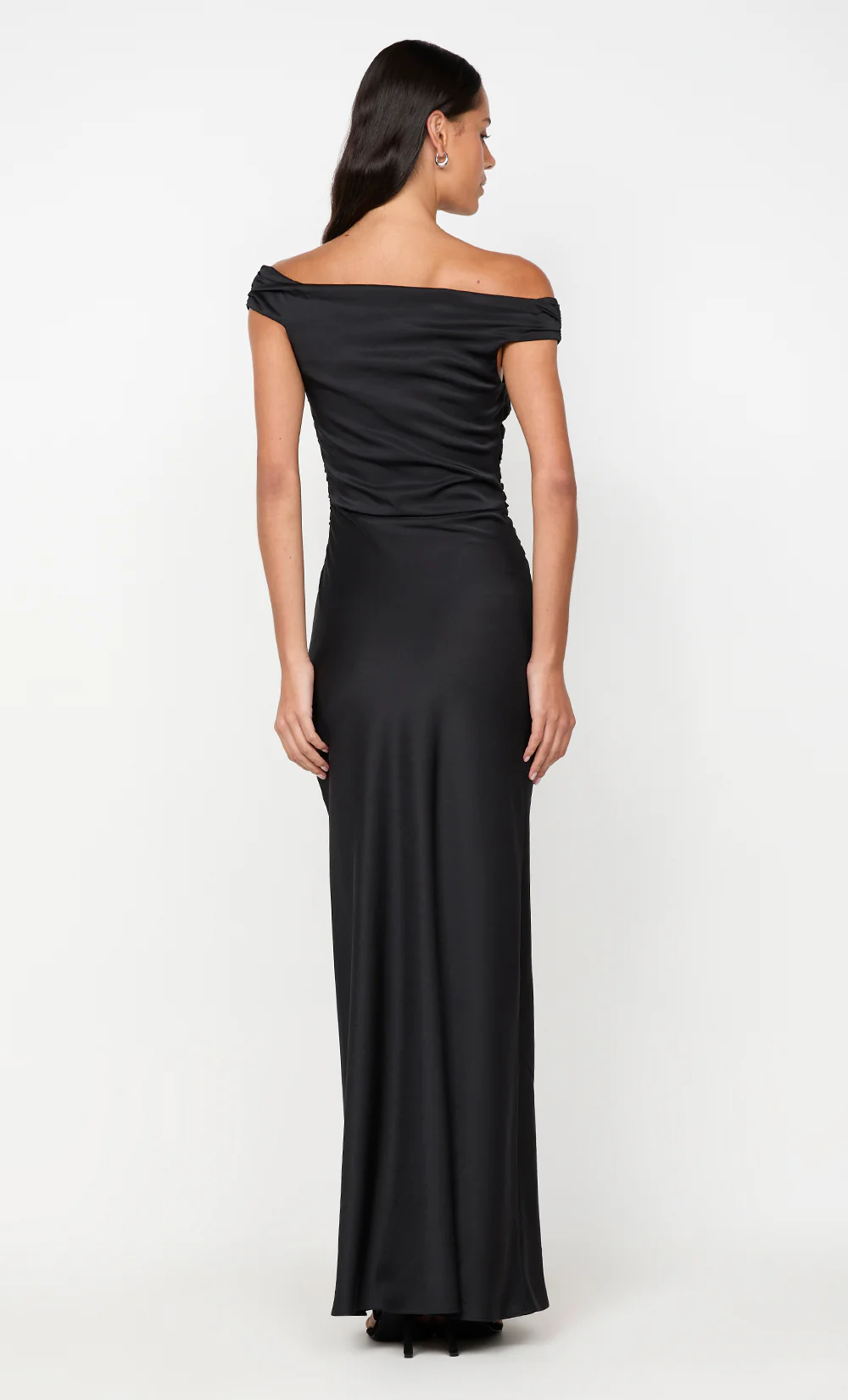 ETERNITY OFF SHOULDER MAXI - BLACK - Image 7