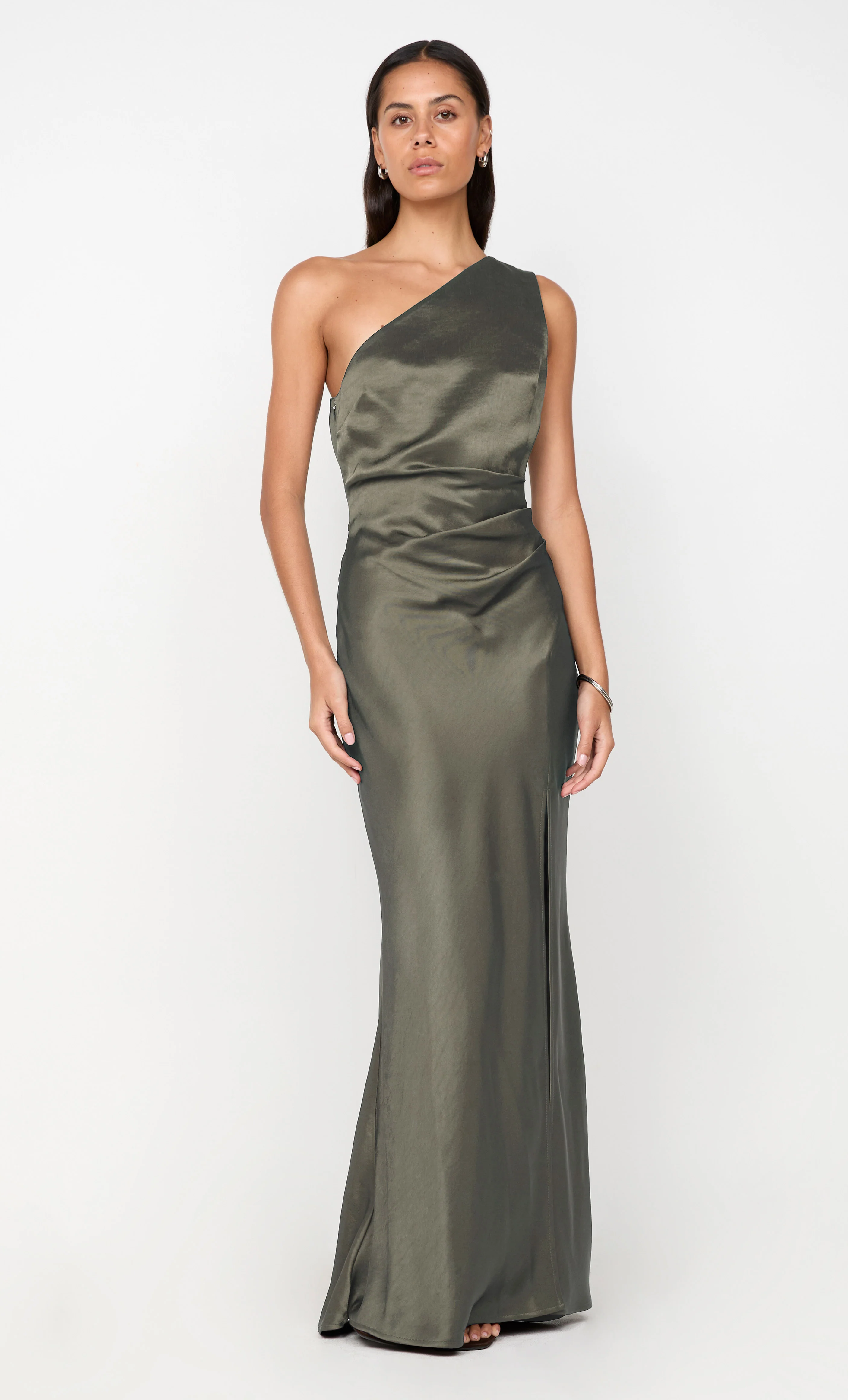 THE DREAMER ASYM DRESS - DK WILLOW - Image 2