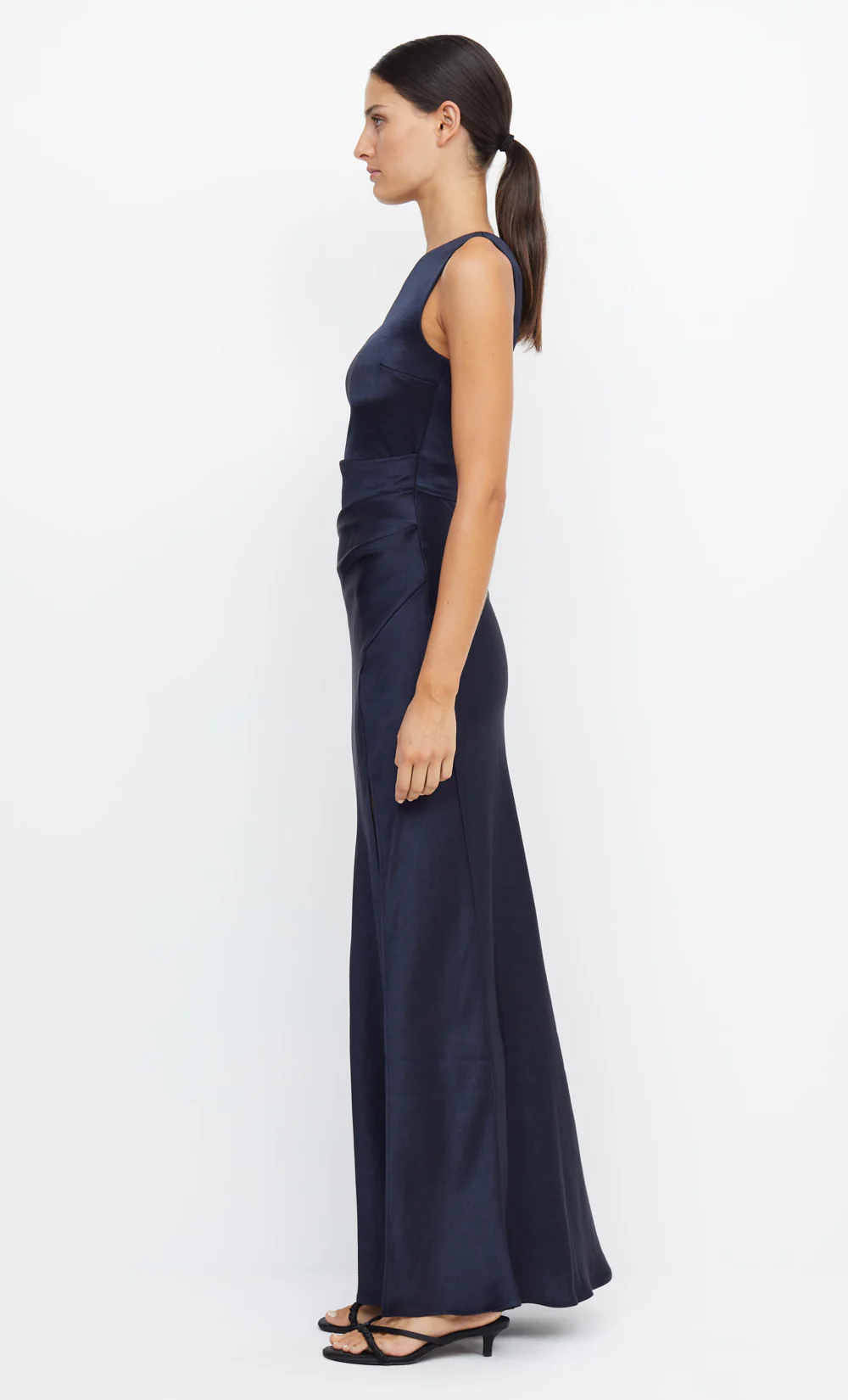 THE DREAMER ASYM DRESS - INK - Image 9
