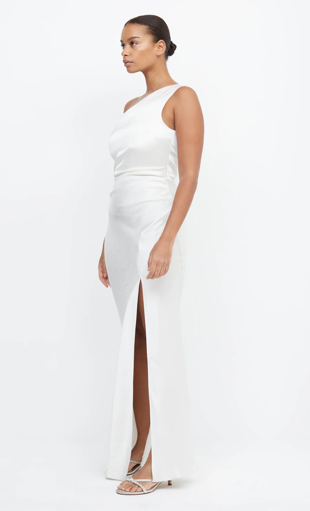 THE DREAMER ASYM DRESS - IVORY - Image 8