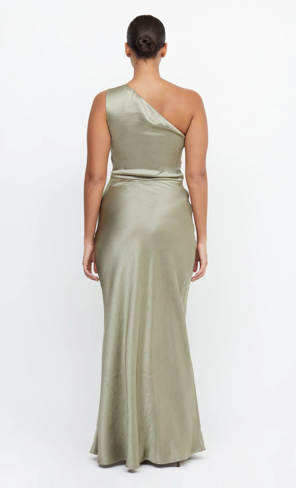 THE DREAMER ASYM DRESS - SAGE - Image 3