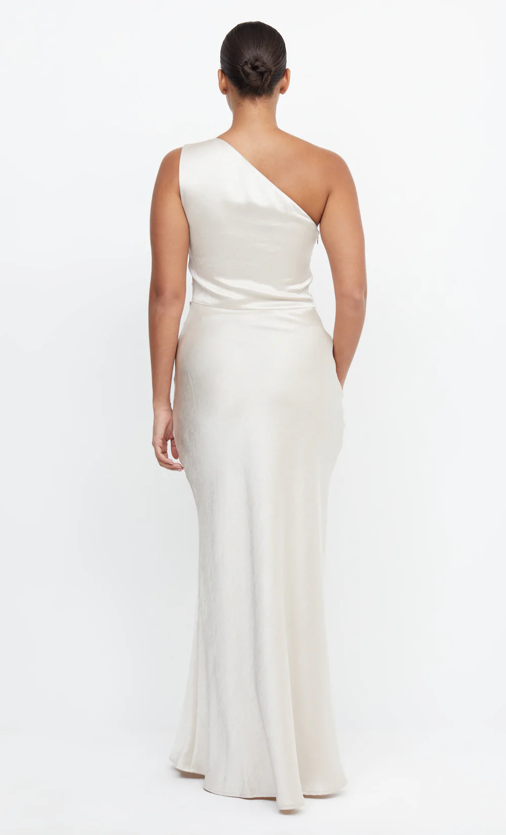 THE DREAMER ASYM DRESS - SAND - Image 3
