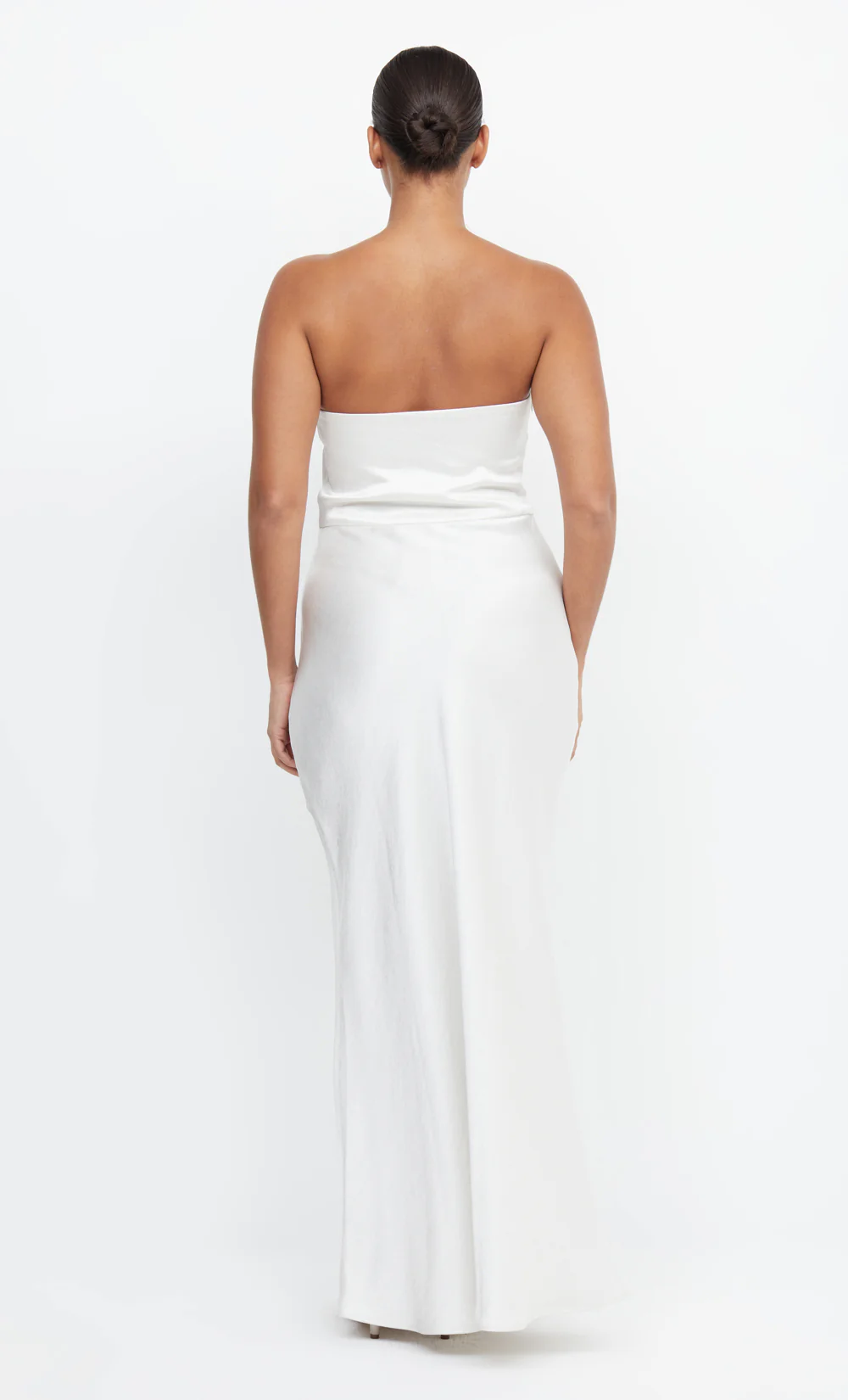 THE DREAMER STRAPLESS DRESS - IVORY - Image 8