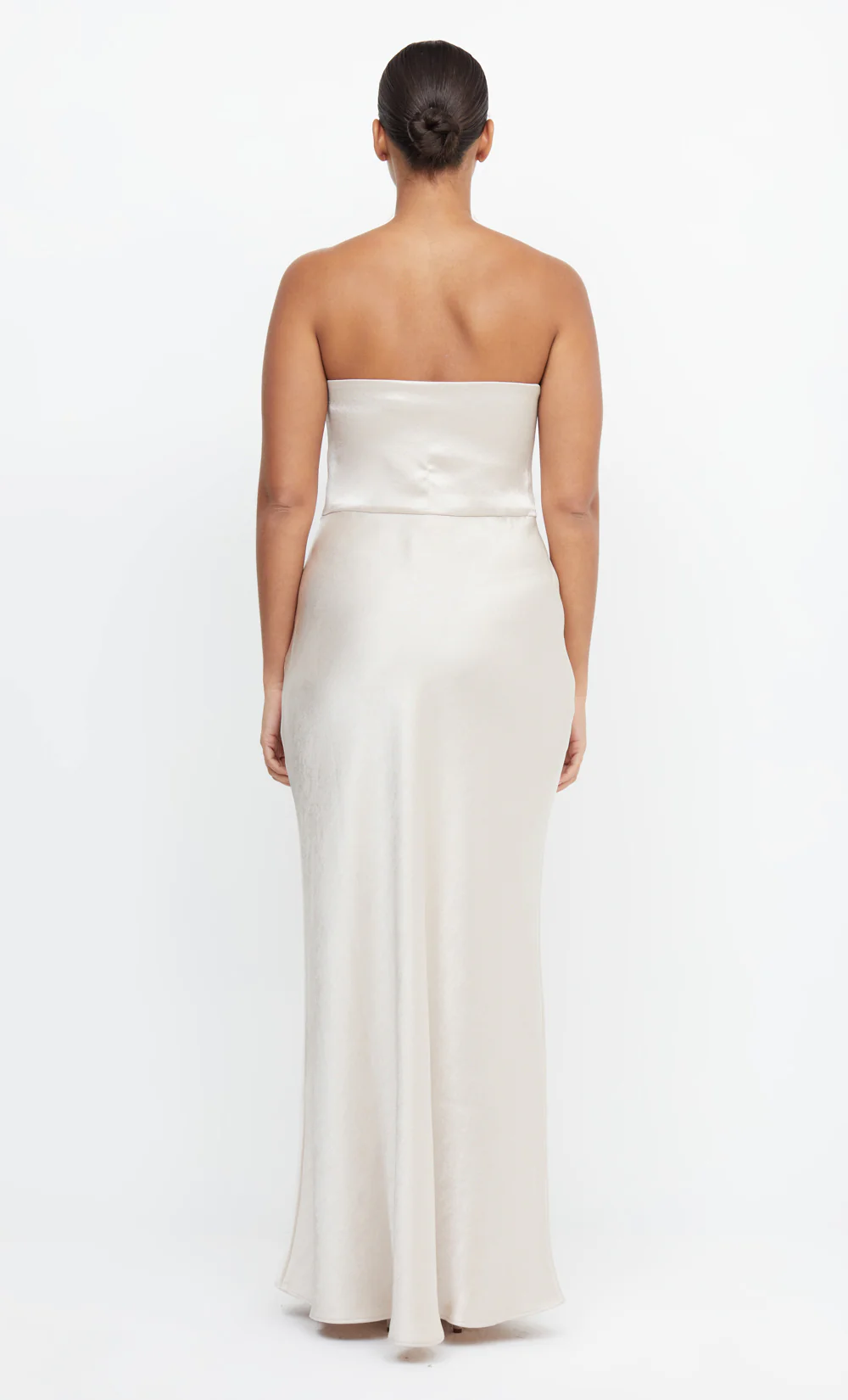 THE DREAMER STRAPLESS DRESS - SAND - Image 3