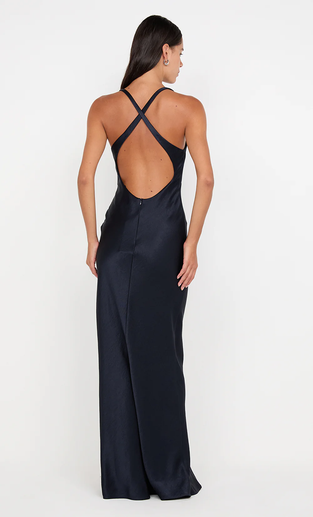THE DREAMER V NECK DRESS - INK - Image 2