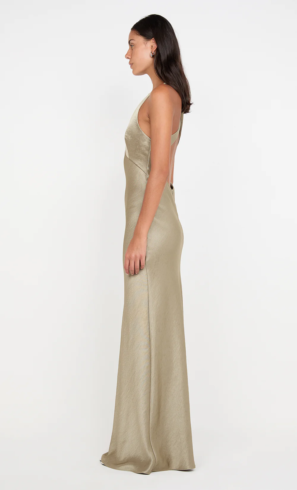 THE DREAMER V NECK DRESS - SAGE - Image 4